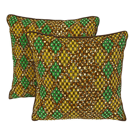 UL4079 African Print Cushion